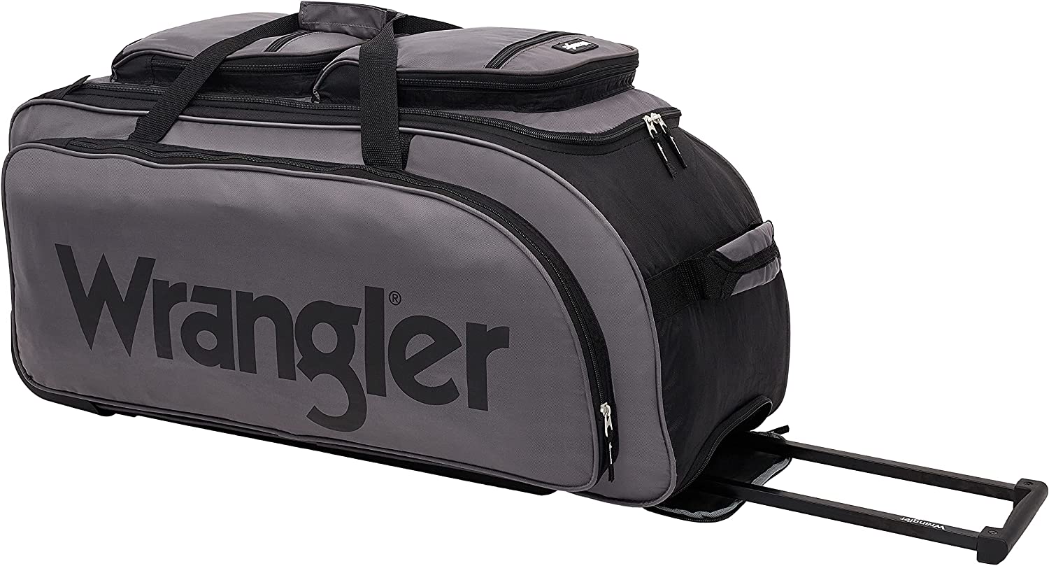 Wrangler Wesley Rolling Duffel Bag - Image 3